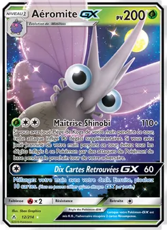 Carte Pokémon Aéromite GX 12