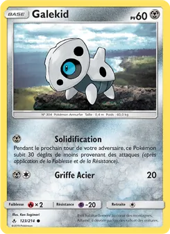 Carte Pokémon Galekid 123