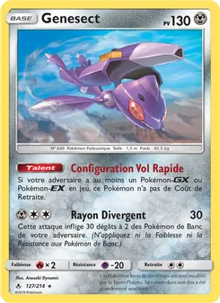 Carte Pokémon Genesect 127
