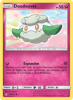 Carte Pokémon Doudouvet 139