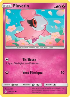 Carte Pokémon Fluvetin 141