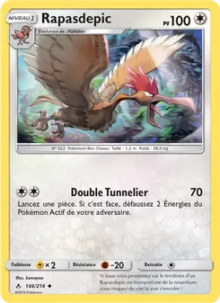 Carte Pokémon Rapasdepic 146