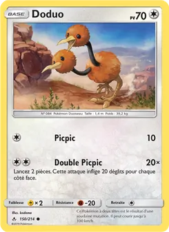 Carte Pokémon Doduo 150