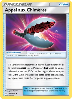 Carte Pokémon Appel aux Chimères 164