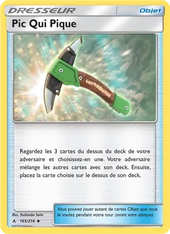 Carte Pokémon Pic Qui Pique 165