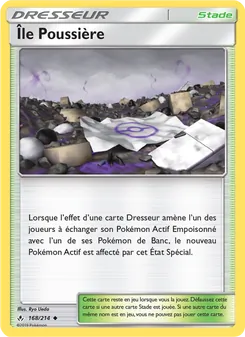 Carte Pokémon Île Poussière 168