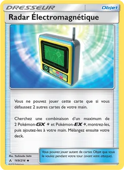 Carte Pokémon Radar Électromagnétique 169