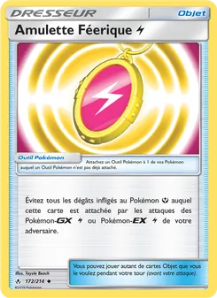 Carte Pokémon Amulette Féerique Lightning 172