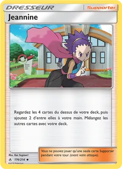 Carte Pokémon Jeannine 176 — Alliance Infaillible