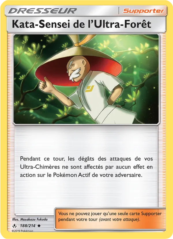 Carte Pokémon Kata-Sensei de l’Ultra-Forêt 188/214 de l'extension Alliance Infaillible