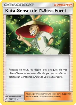 Carte Pokémon Kata-Sensei de l’Ultra-Forêt 188