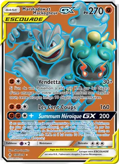 Carte Pokémon Marshadow et Mackogneur GX 198 — Alliance Infaillible