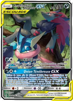 Carte Pokémon Amphinobi et Zoroark GX 201 — Alliance Infaillible