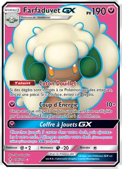 Carte Pokémon Farfaduvet GX 206