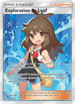 Carte Pokémon Exploration de Leaf 209