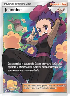 Carte Pokémon Jeannine 210