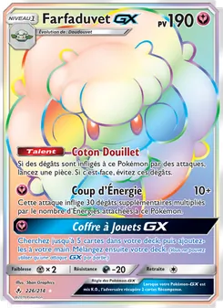 Carte Pokémon Farfaduvet GX 226