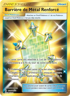 Carte Pokémon Barrière de Métal Renforcé 232