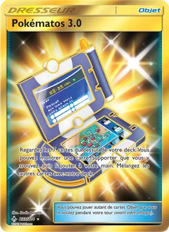Carte Pokémon Pokématos 3.0 233