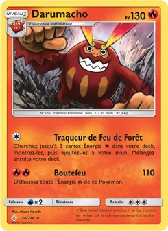 Carte Pokémon Darumacho 24