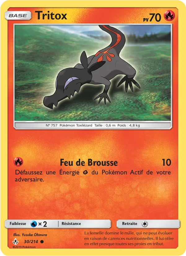 Carte Pokémon Tritox 30/214 de l'extension Alliance Infaillible