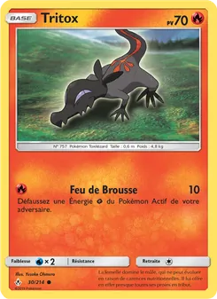 Carte Pokémon Tritox 30 — Alliance Infaillible