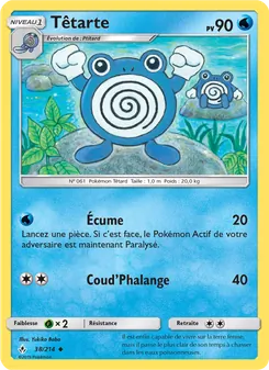 Carte Pokémon Têtarte 38