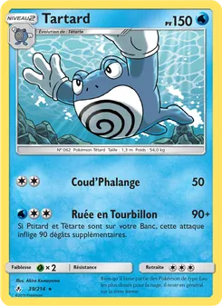 Carte Pokémon Tartard 39