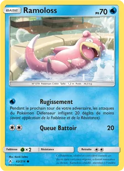 Carte Pokémon Ramoloss 42