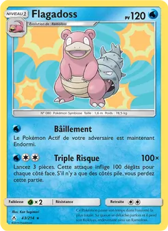 Carte Pokémon Flagadoss 43