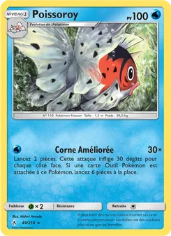 Carte Pokémon Poissoroy 49