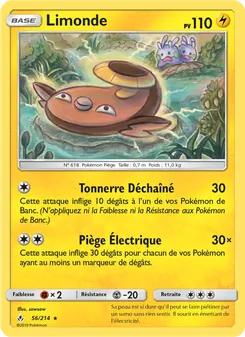 Carte Pokémon Limonde 56