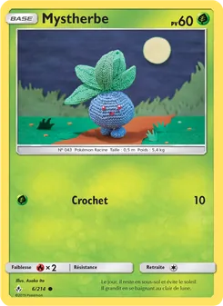 Carte Pokémon Mystherbe 6