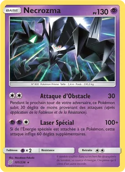 Carte Pokémon Necrozma 101