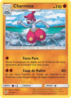 Carte Pokémon Charmina 110