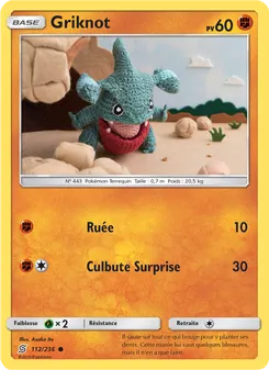 Carte Pokémon Griknot 112 — Harmonie des Esprits