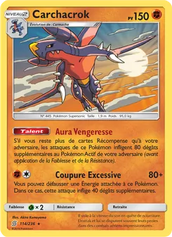 Carte Pokémon Carchacrok 114 — Harmonie des Esprits