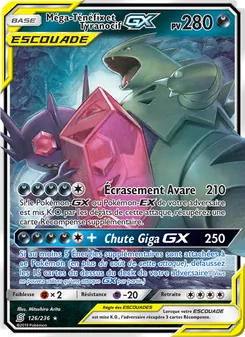 Carte Pokémon Méga-Ténéfix et Tyranocif GX 126 — Harmonie des Esprits