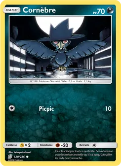 Carte Pokémon Cornèbre 129 — Harmonie des Esprits