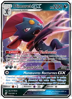 Carte Pokémon Dimoret GX 132