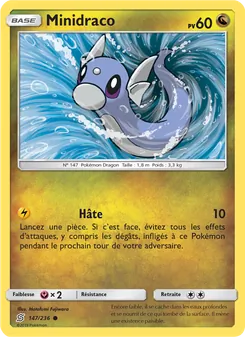 Carte Pokémon Minidraco 147 — Harmonie des Esprits