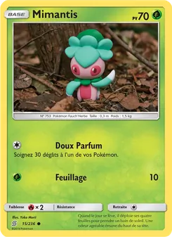 Carte Pokémon Mimantis 15 — Harmonie des Esprits