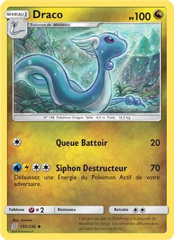 Carte Pokémon Draco 150 — Harmonie des Esprits