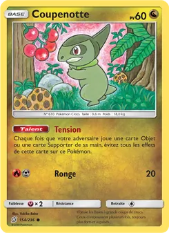 Carte Pokémon Coupenotte 154 — Harmonie des Esprits