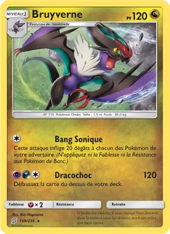 Carte Pokémon Bruyverne 159