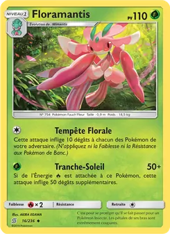 Carte Pokémon Floramantis 16 — Harmonie des Esprits
