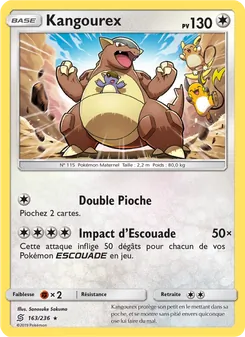 Carte Pokémon Kangourex 163