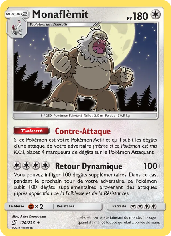 Carte Pokémon Monaflèmit 170/236 de l'extension Harmonie des Esprits
