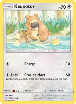 Carte Pokémon Keunotor 171