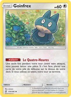 Carte Pokémon Goinfrex 173